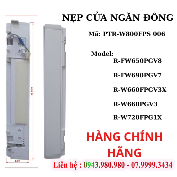 bán thay nẹp cửa tủ lạnh hitachi tại hà nội