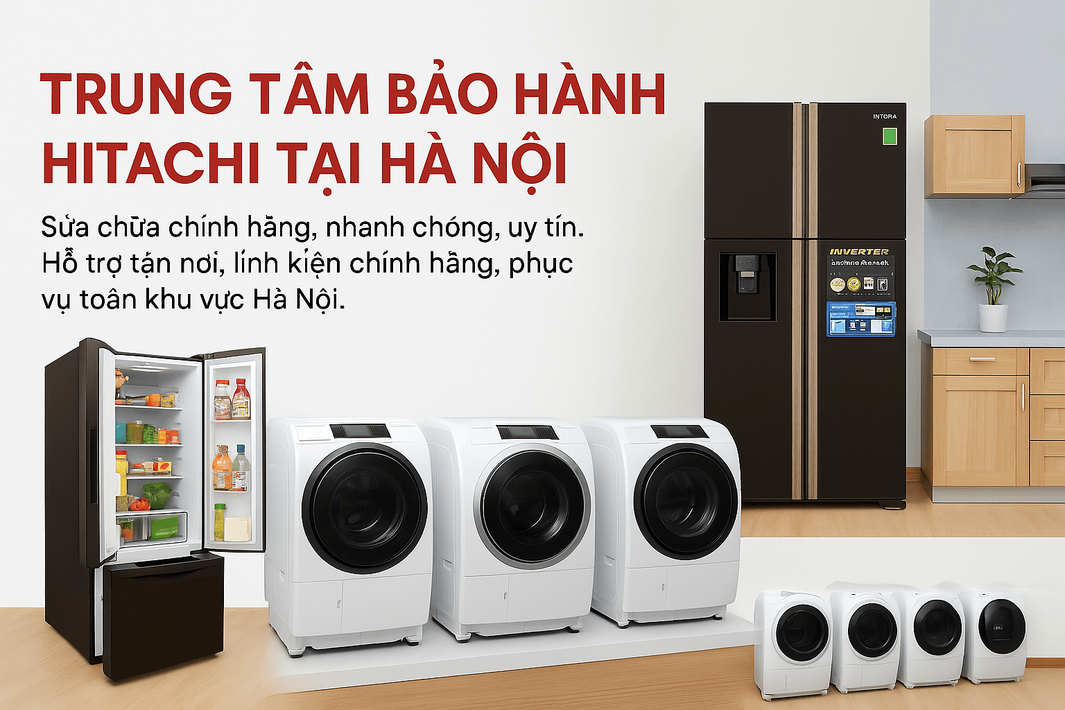 Trung tâm bảo hành Hitachi tại Hà Nội