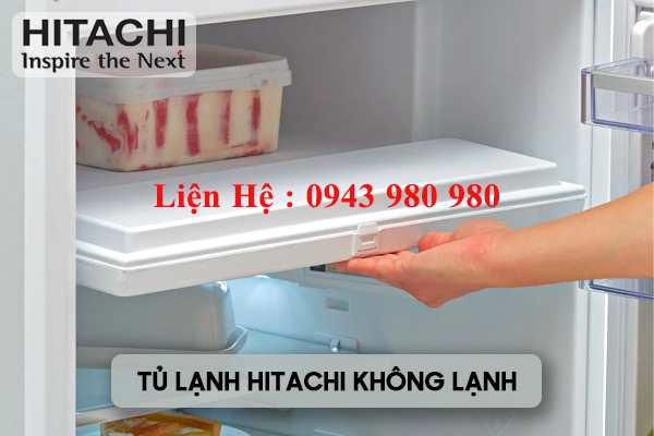 tủ lạnh hitachi không lạnh