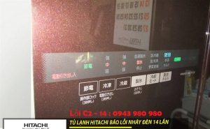 Sửa Lỗi C2-14 Tủ Lạnh Hitachi Tại Nhà Hà Nội