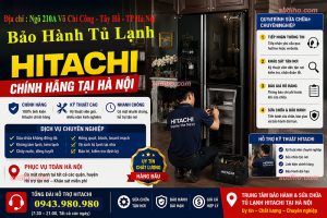bảo hành tủ lạnh hitachi hà nội