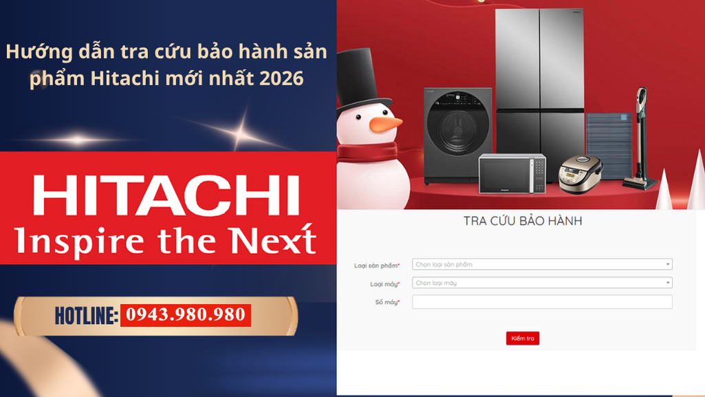 Kiểm tra bảo hành tủ lạnh Hitachi và tra cứu thời hạn bảo hành