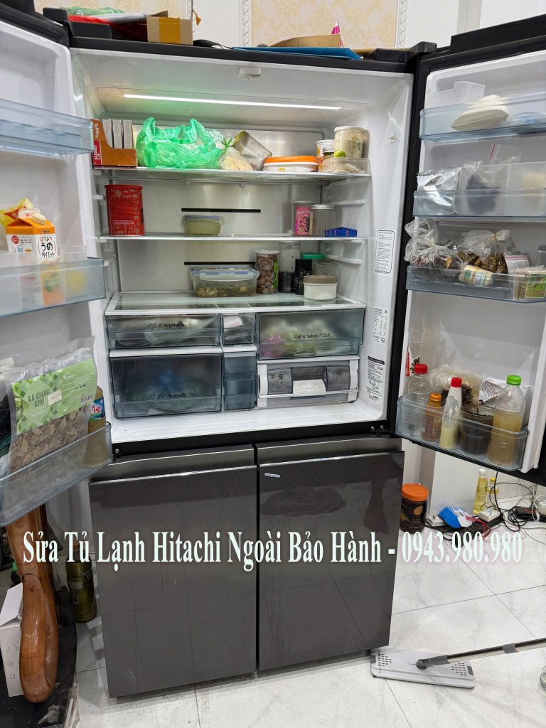 Thợ sửa tủ lạnh hitachi hết bảo hành
