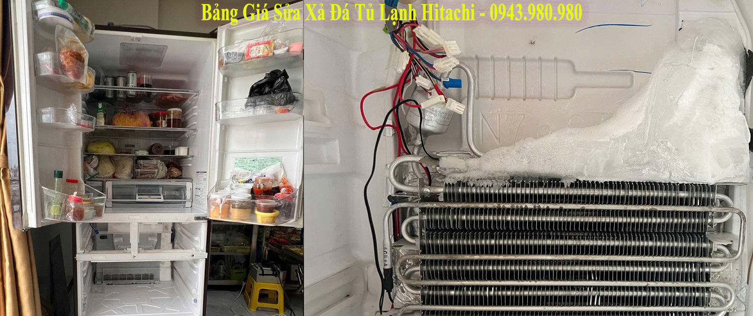 Bảng Giá Sửa Xả Đá Tủ Lạnh Hitachi Tại Hà Nội