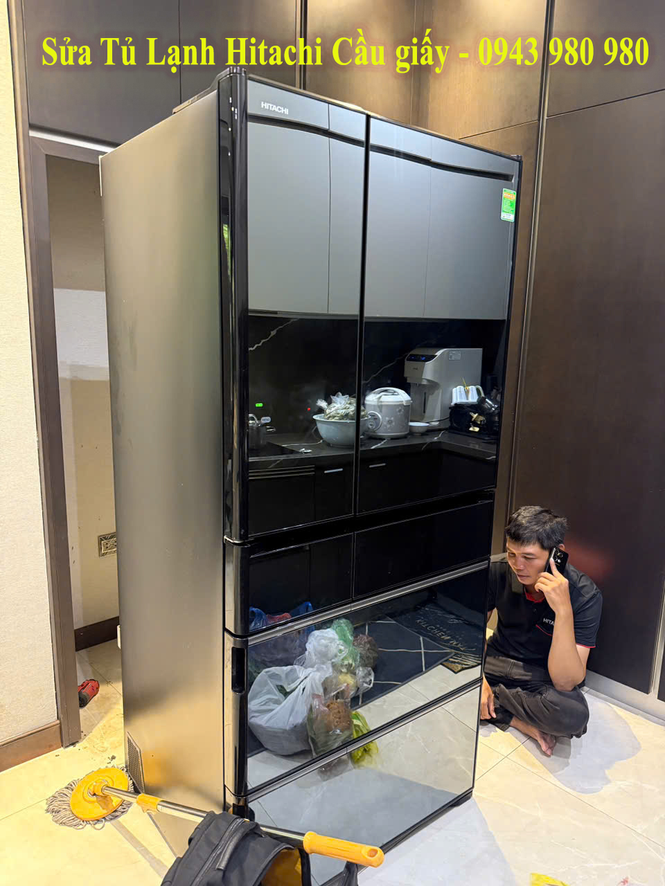 thợ sửa tủ lạnh hitachi cầu giấy