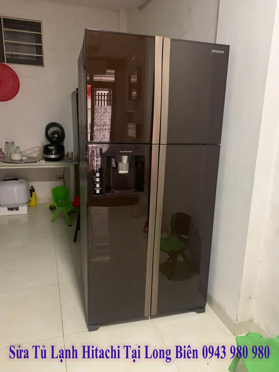 Thợ sửa tủ lạnh Hitachi tại Long Biên Hà Nội