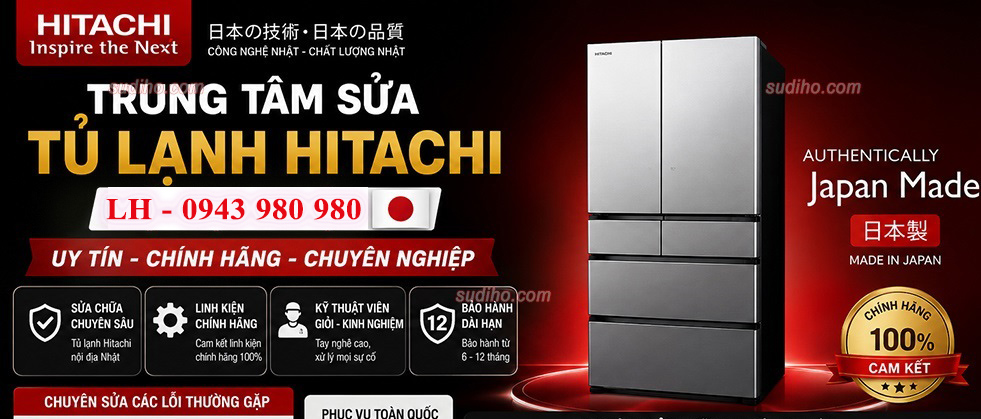 sửa tủ lạnh hitachi tại nhà